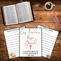 Load image into Gallery viewer, Cozy Farmhouse Prayer Journal