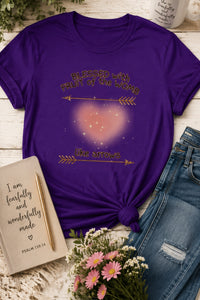 Load image into Gallery viewer, Christian, Blessed with FRUIT of the WOMB, like arrows, heart, arrows, Mother, Grandmother, gift, Believer's shirt, God Lover, Scripture based, women's clothing, women's top, shirt / hoodie / tank top, from JL; JL - 158